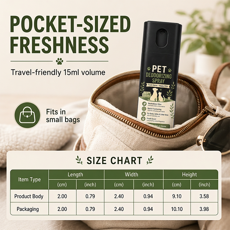 Quick Refreshing Pet Odor Neutralizer Spray