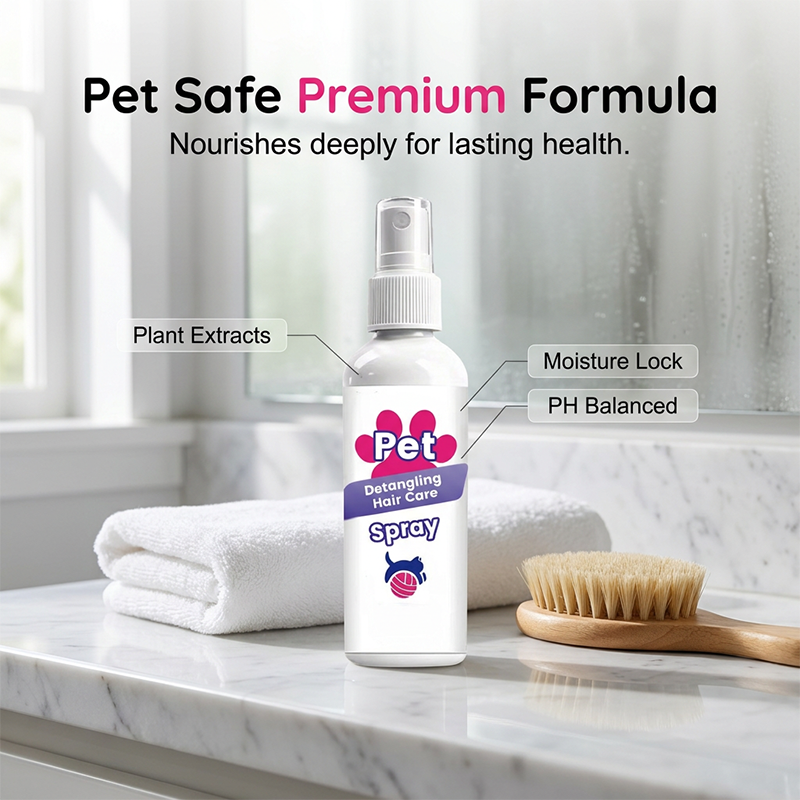 🔥🎁 2+1 GRATIS!!🥳 💞 50K+ VERKAUFT! ⚡🐾 Fellpflege‑Spray für Hunde und Katzen, pflegend, gegen verfilztes Fell, angenehmer Duft