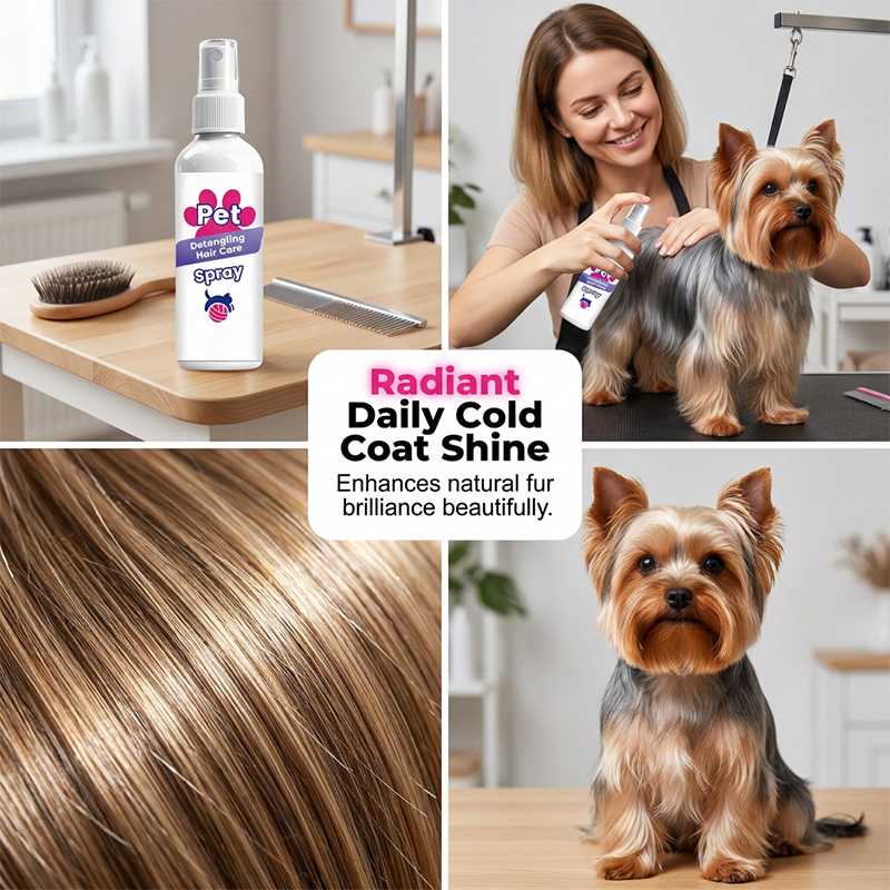 🔥🎁 2+1 GRATIS!!🥳 💞 50K+ VERKAUFT! ⚡🐾 Fellpflege‑Spray für Hunde und Katzen, pflegend, gegen verfilztes Fell, angenehmer Duft