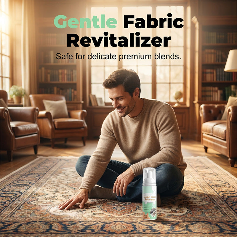 🔥🎁 2+1 GRATIS!!🥳 💞 50K+ VERKAUFT! ⚡🧼 Wasserloser Teppich-Schaumreiniger mit Reinigungstuch