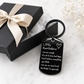 🔥🎁 50 % Rabatt!! ✨🔑 Edelstahl‑Schlüsselanhänger mit inspirierender Gravur