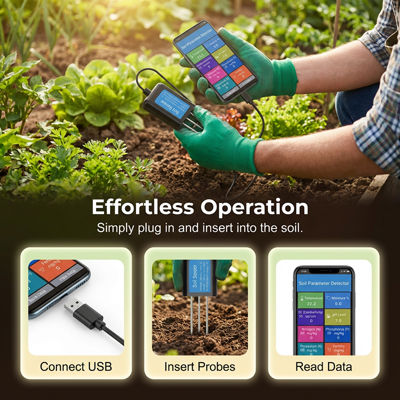🌱📱 JETZT 50 % RABATT! 📊 7-in-1 USB-Bodentester mit App – intelligente Messwerte direkt auf dem Handy abrufen 🌿