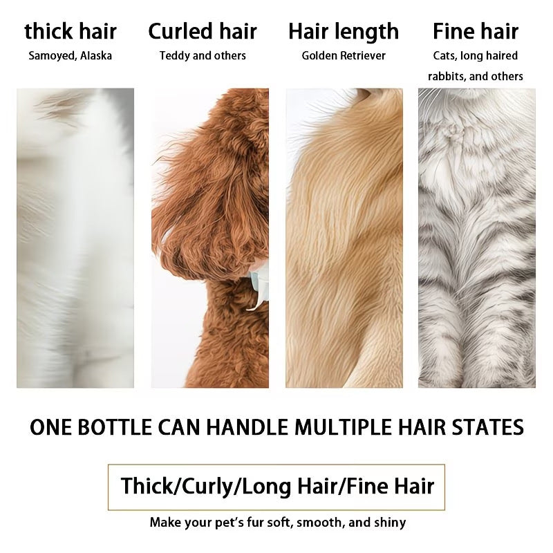 🔥🎁 2+1 GRATIS!!🥳 💞 50K+ VERKAUFT! 🐾✨ Haarentwirr‑Spray für Hunde und Katzen 100 ml, pflegend, gegen verfilztes Fell