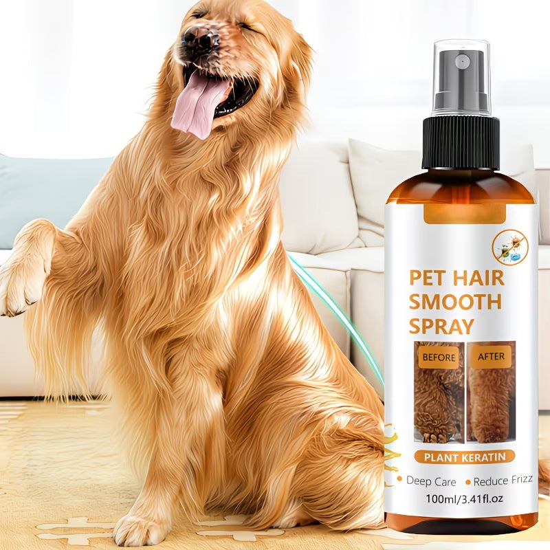 🔥🎁 2+1 GRATIS!!🥳 💞 50K+ VERKAUFT! 🐾✨ Haarentwirr‑Spray für Hunde und Katzen 100 ml, pflegend, gegen verfilztes Fell