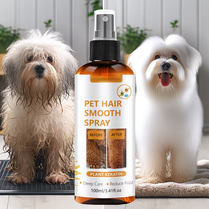 🔥🎁 2+1 GRATIS!!🥳 💞 50K+ VERKAUFT! 🐾✨ Haarentwirr‑Spray für Hunde und Katzen 100 ml, pflegend, gegen verfilztes Fell