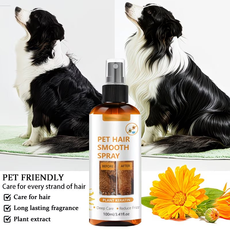 🔥🎁 2+1 GRATIS!!🥳 💞 50K+ VERKAUFT! 🐾✨ Haarentwirr‑Spray für Hunde und Katzen 100 ml, pflegend, gegen verfilztes Fell