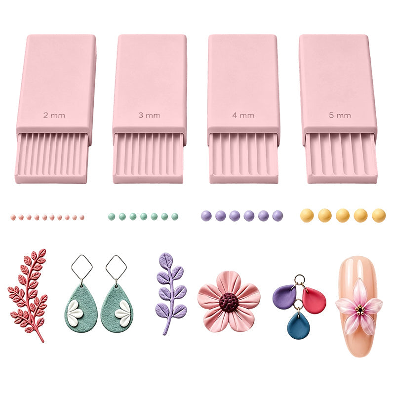 🔥🎁 2+1 GRATIS!!🥳 💞 50K+ VERKAUFT! ⚡🎨 3D-gedruckter Tonkugelformer – Perfekte Mini-Kugeln in Sekundenschnelle ✨