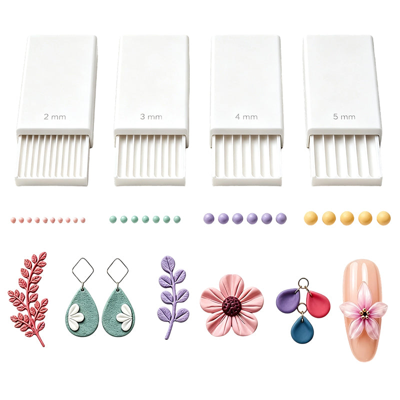 🔥🎁 2+1 GRATIS!!🥳 💞 50K+ VERKAUFT! ⚡🎨 3D-gedruckter Tonkugelformer – Perfekte Mini-Kugeln in Sekundenschnelle ✨