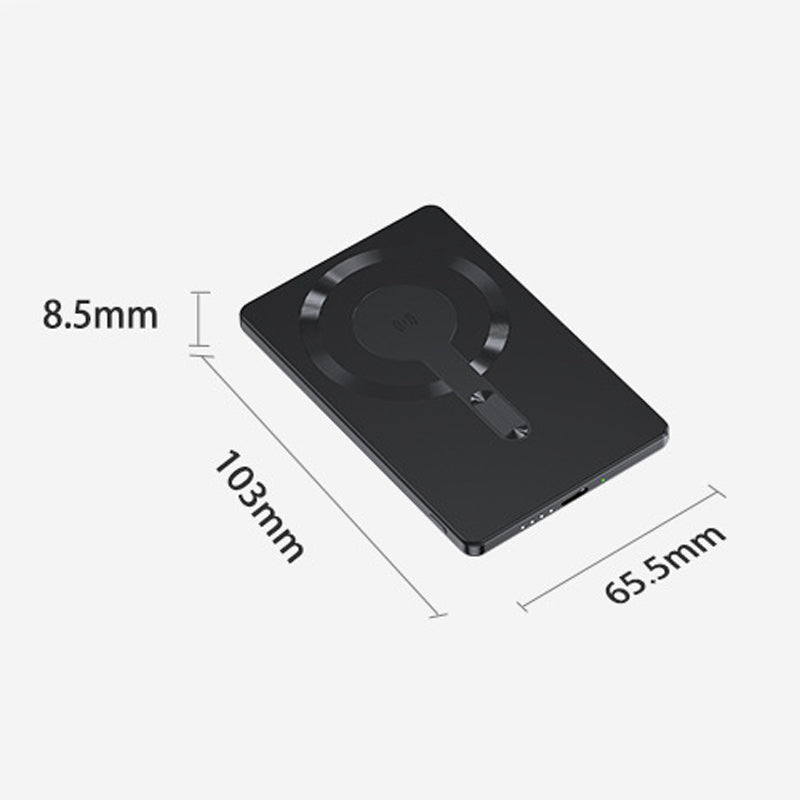 🔥50% RABATT! 🔋5000mAh ultradünne magnetische Powerbank