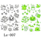 📢📢 JETZT 50 % RABATT!! ⏰Leuchtende Halloween-Tattoos für Kinder – Wasserfeste Cartoon-Glow-Sticker