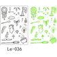 📢📢 JETZT 50 % RABATT!! ⏰Leuchtende Halloween-Tattoos für Kinder – Wasserfeste Cartoon-Glow-Sticker