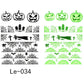 📢📢 JETZT 50 % RABATT!! ⏰Leuchtende Halloween-Tattoos für Kinder – Wasserfeste Cartoon-Glow-Sticker