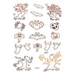 📢📢 JETZT 50 % RABATT!! ⏰Leuchtende Halloween-Tattoos für Kinder – Wasserfeste Cartoon-Glow-Sticker
