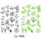 📢📢 JETZT 50 % RABATT!! ⏰Leuchtende Halloween-Tattoos für Kinder – Wasserfeste Cartoon-Glow-Sticker