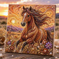 🎁💛 Highland Cow Pearl Art DIY-Set – Entspannendes Bastelprojekt zur Gestaltung atemberaubender Küstenkunstwerke (📦 2 kaufen, versandkostenfrei)