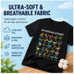 📢📢 50 % Rabatt!! 🥳🎁 Kinder-T-Shirt mit Dinosaurier-Alphabet-Grafik 🦕🔤