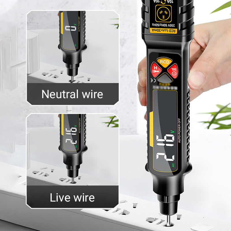 ⚡ JETZT 50 % RABATT! 🧠 Intelligenter Strommessgerät-Stift – Spannungsprüfer, berührungslose und multifunktionale Erkennung 🔍