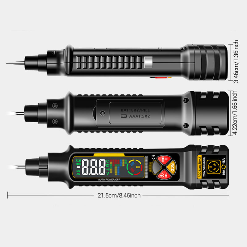 ⚡ JETZT 50 % RABATT! 🧠 Intelligenter Strommessgerät-Stift – Spannungsprüfer, berührungslose und multifunktionale Erkennung 🔍