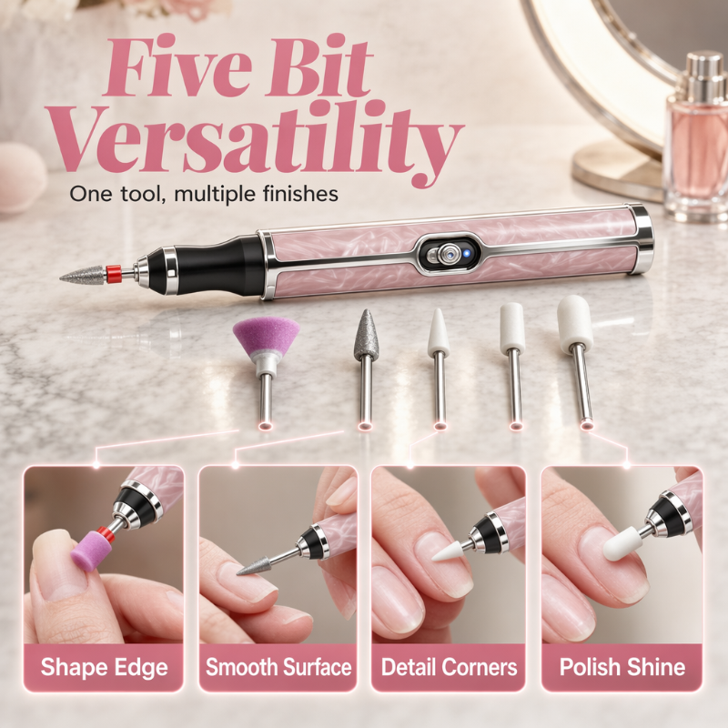 ✨ JETZT 50 % RABATT! !✨Cordless Electric Nail File Drill
