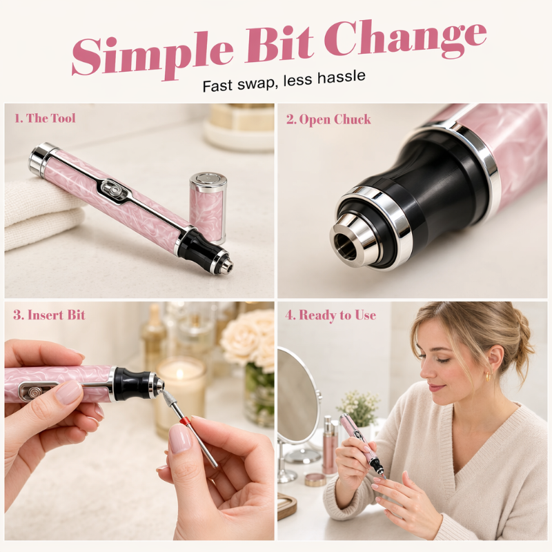 ✨ JETZT 50 % RABATT! !✨Cordless Electric Nail File Drill
