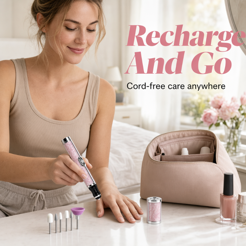 ✨ JETZT 50 % RABATT! !✨Cordless Electric Nail File Drill