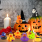 🎃 Halloween-Enten-Badespielzeug – 12er-Pack gruselige Quietscheentchen für Kinder, lustiges Badespielzeug zum Süßes-oder-Saures-Spielen, als Mitgebsel und Deko 🦇🧡