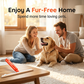 📢📢 50 % Rabatt!! ⏰🐾 Wiederverwendbarer Tierhaarentferner mit Metallkante & ergonomischem Griff für Teppiche und Polster