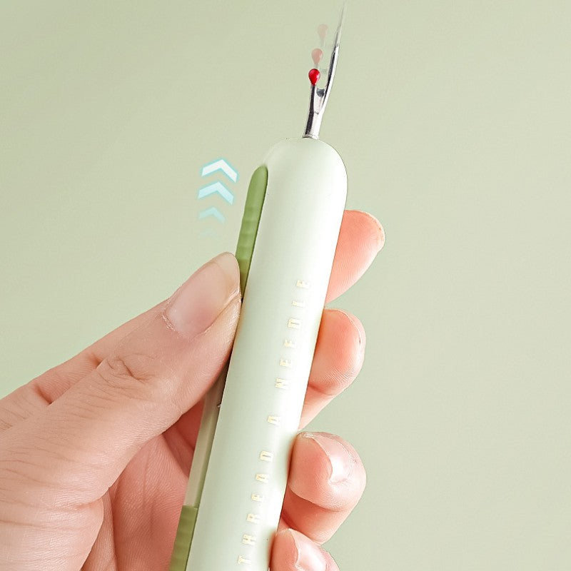 🔥 2+1 GRATIS!!🎁Nadeln im Handumdrehen einfädeln! Handlicher Nadeleinfädler