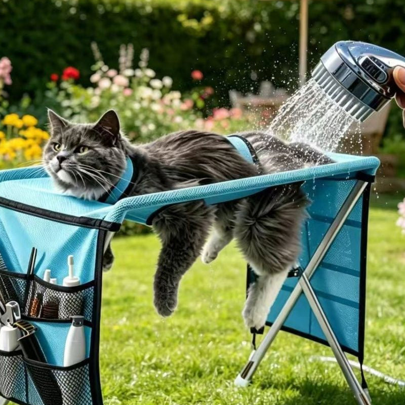 ⏳Zeitlich begrenztes Angebot: 50 % Rabatt⏰2-in-1 Faltbares Haustier-Pflegebett🐱🐶🛋️