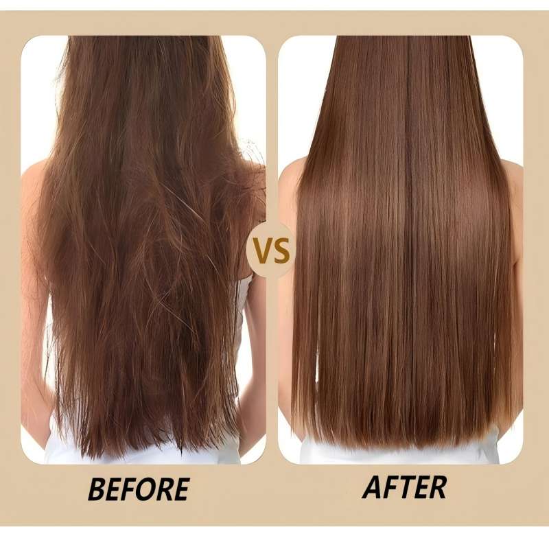 📢📢 50 % Rabatt!! 🥳 Tragbarer elektrischer Haarglätter- und Lockenkamm 💇‍♀️✨