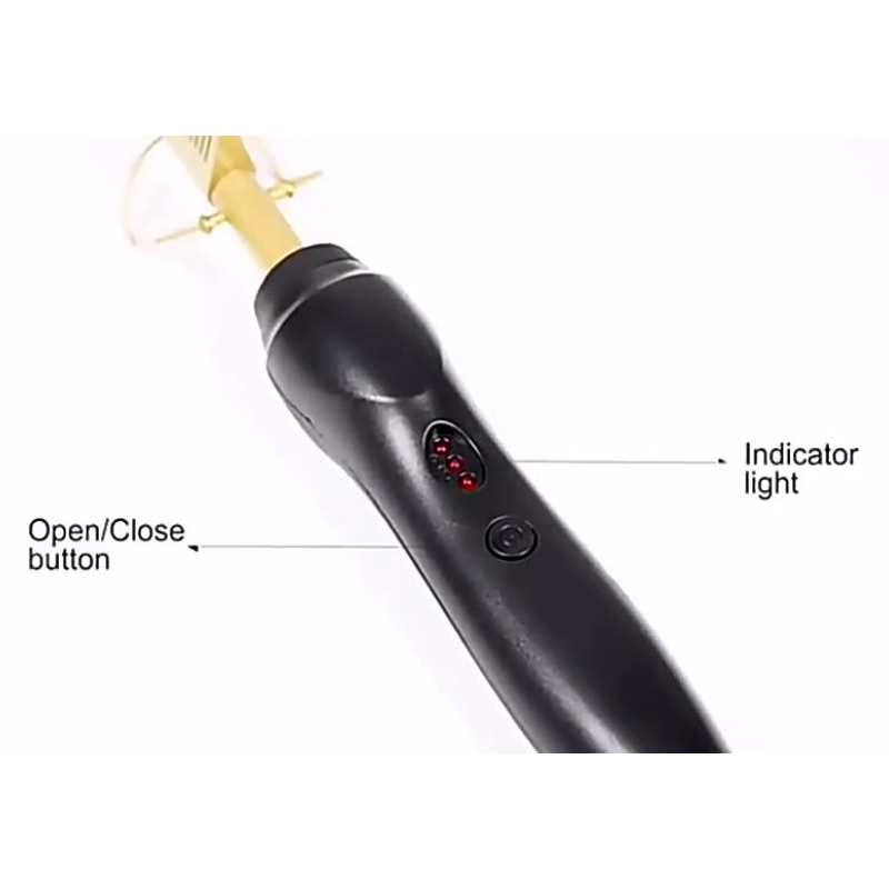 📢📢 50 % Rabatt!! 🥳 Tragbarer elektrischer Haarglätter- und Lockenkamm 💇‍♀️✨