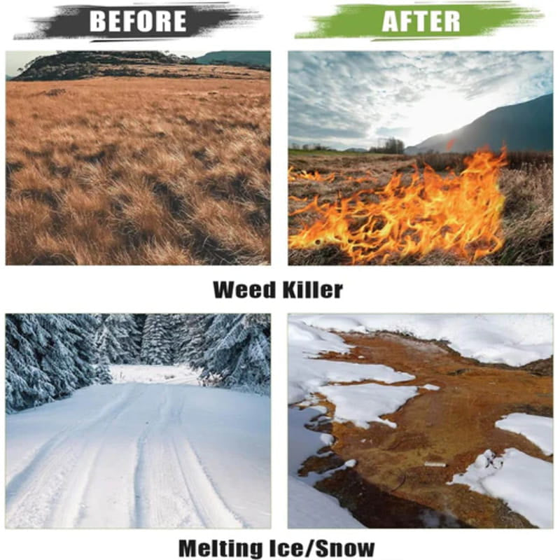 📢📢50 % Rabatt!! ⏰🌡️ 800.000 BTU Hochleistungs Propan Unkrautbrenner, ✋Einhand Propan Abflammgerät für 🌿Gartenunkraut, ❄️Eisauftauen & 🔧Werkstattarbeiten