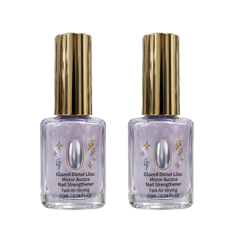 🔥🎁 1+1 GRATIS!!🥳💞 50K+ VERKAUFT! ⚡💅Lila Glanz-Spiegel-Nagelhärter