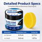 🔥🎁 2+1 GRATIS!!🥳💞 50K+ VERKAUFT! ⚡✨80g Glasherdreinigerpaste mit Schwamm | Kraftvoll gegen eingebrannte Küchenflecken auf Glaskochfeldern
