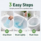🔥🎁 2+1 GRATIS!!🥳 💞 50K+ VERKAUFT! ⚡🧼 Schnellauflösende Toilettenreiniger-Blätter 💪 kraftvoll gegen Kalk, Gerüche & hartnäckige Flecken, 120 Stück