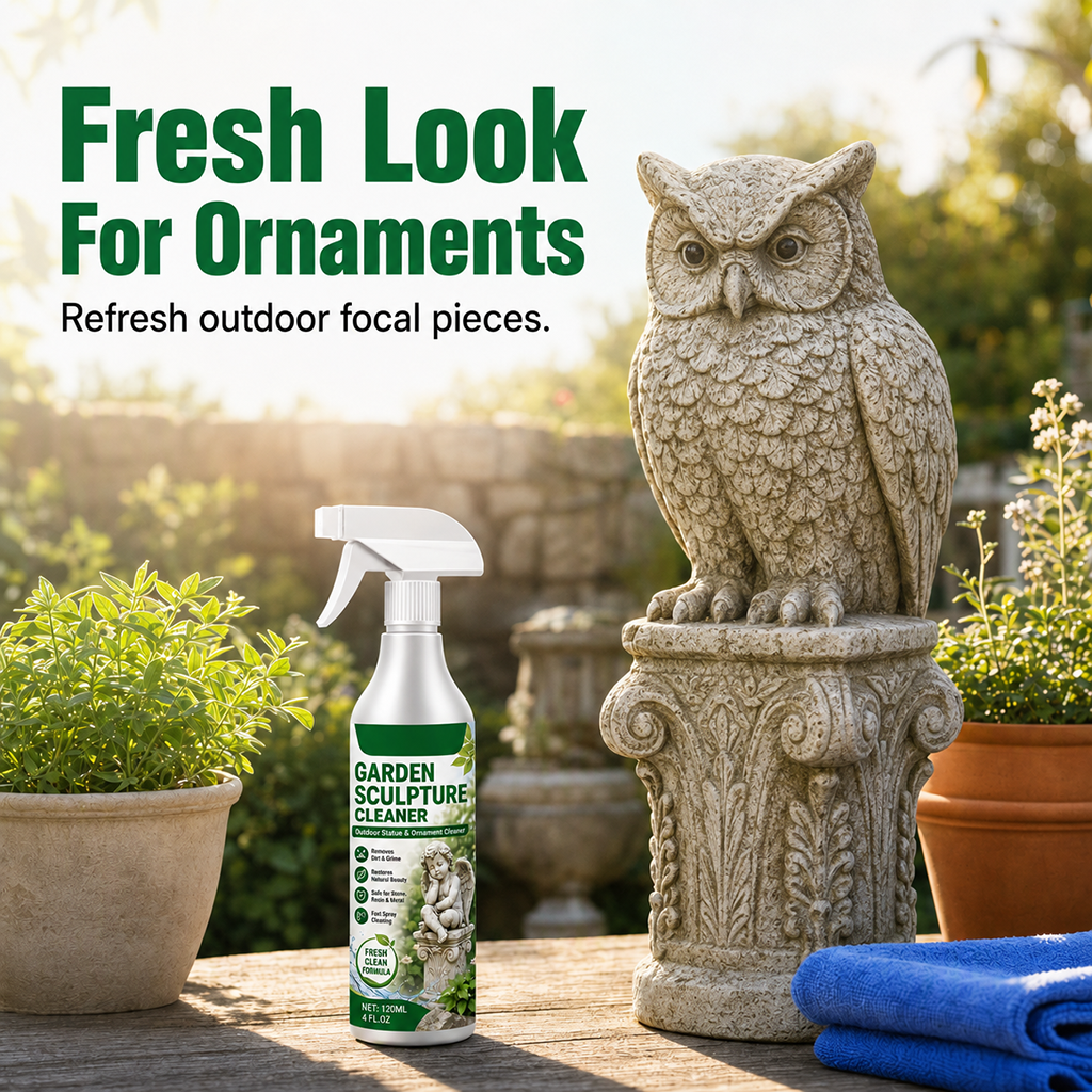 📢📢50 % Rabatt!!🥳💞 50K+ VERKAUFT! ⚡✨Kraftvolles Reinigungsspray für Gartenskulpturen – entfernt Schmutz & lässt die Oberfläche wieder frisch strahlen 🗿