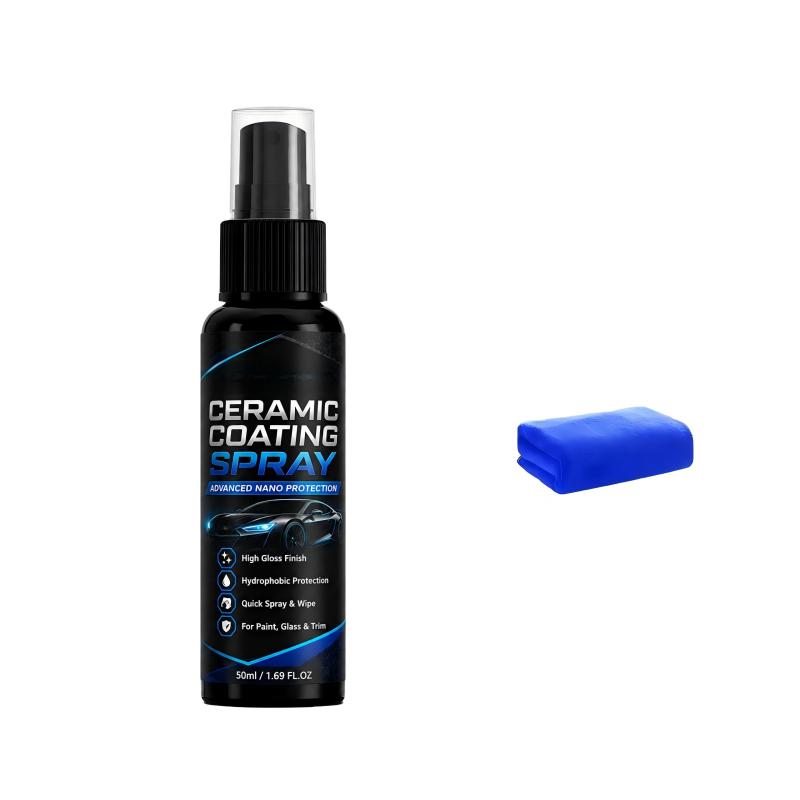 🥳2026 HEISSER VERKAUF🥳💞ÜBER 50.000 VERKAUFT! 🚗✨ 50 % RABATT! Nano-Keramik-Versiegelungsspray – Hydrophobe Barriere weist Regen und Schlamm ab und verleiht tiefen, spiegelähnlichen Glanz. Lack, Glas und Felgen – nur ein Sprühstoß, Showroom-Glanz! 🛡️💎