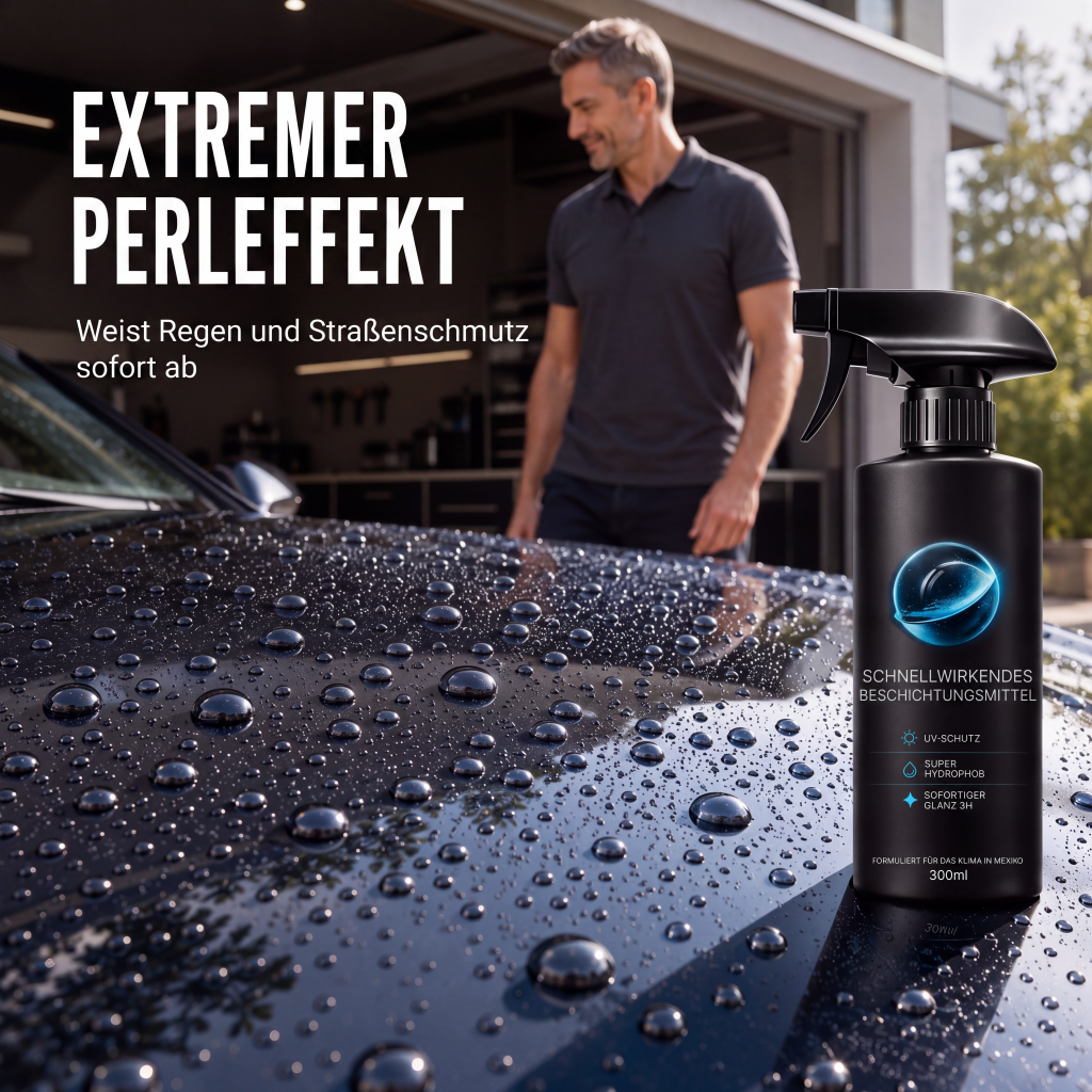 📢📢50 % Rabatt!! 🚗✨Quick‑Shine Autolack‑Sprühbeschichtung – Einfach aufsprühen für neuwertigen Lackglanz, wasser‑ und schmutzabweisend