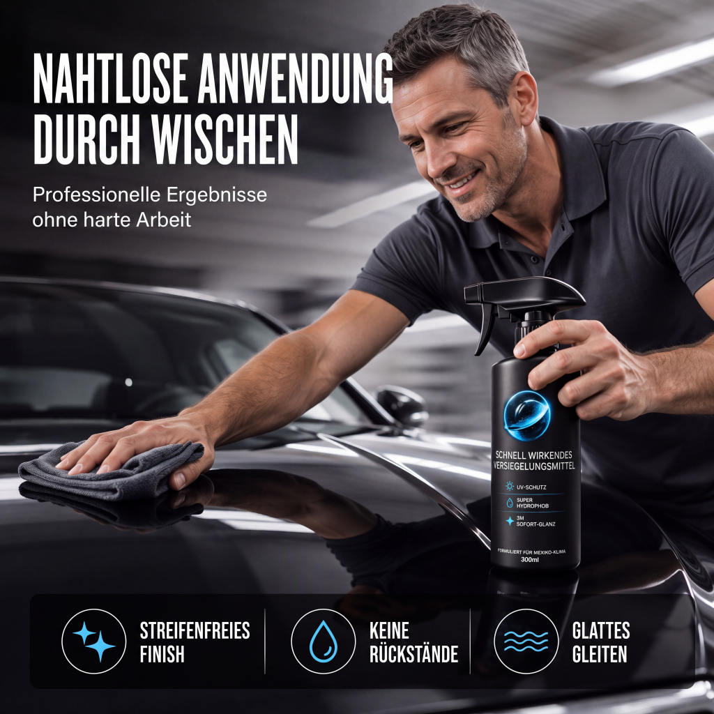 📢📢50 % Rabatt!! 🚗✨Quick‑Shine Autolack‑Sprühbeschichtung – Einfach aufsprühen für neuwertigen Lackglanz, wasser‑ und schmutzabweisend
