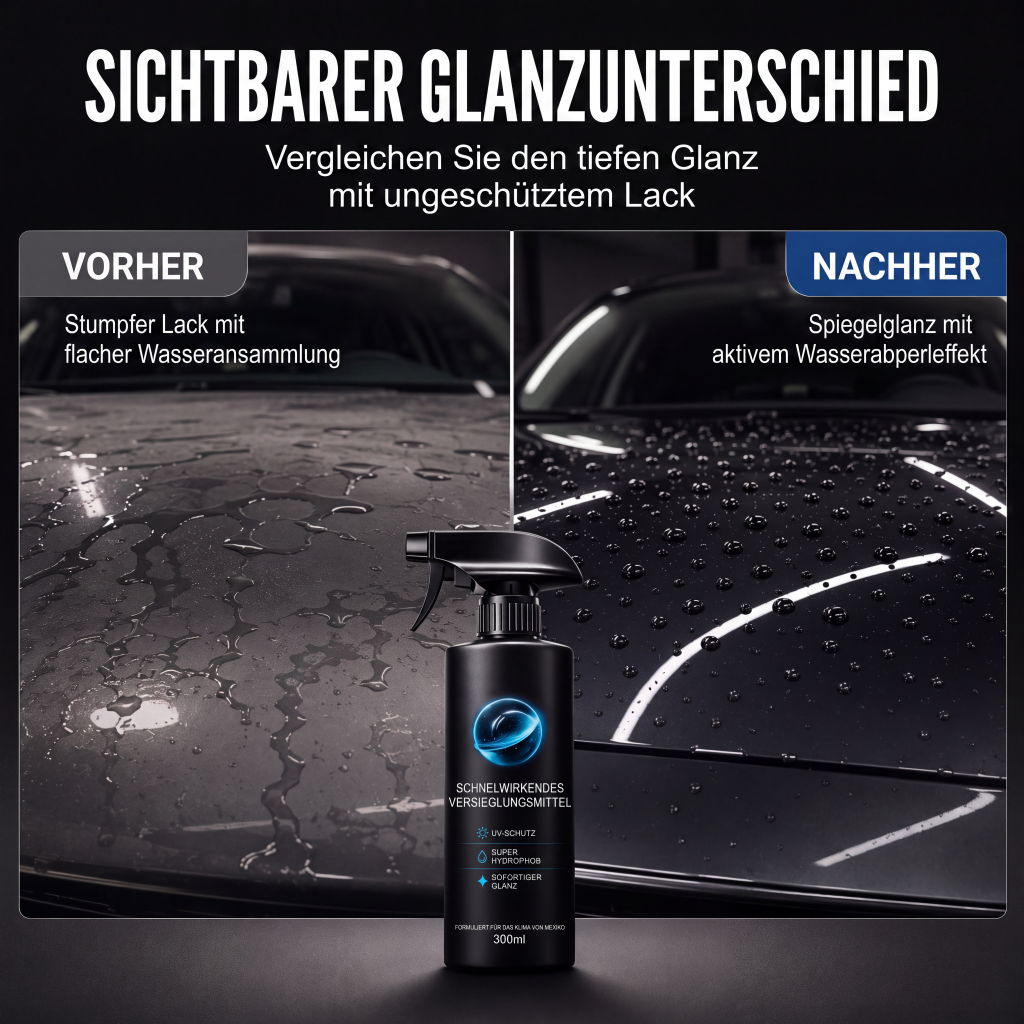 📢📢50 % Rabatt!! 🚗✨Quick‑Shine Autolack‑Sprühbeschichtung – Einfach aufsprühen für neuwertigen Lackglanz, wasser‑ und schmutzabweisend