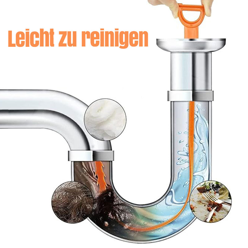 🚿✨50% RABATT Nur für kurze Zeit! Abfluss-Haarentferner | Wiederverwendbarer Verstopfungsreiniger für Waschbecken & Dusche