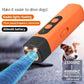 📢📢50 % Rabatt!! ⏰🐕 Tragbares Ultraschall-Hundeabwehrgerät, wiederaufladbar, 3 Modi, Hundetraining & Abwehr, für Outdoor & Spaziergänge