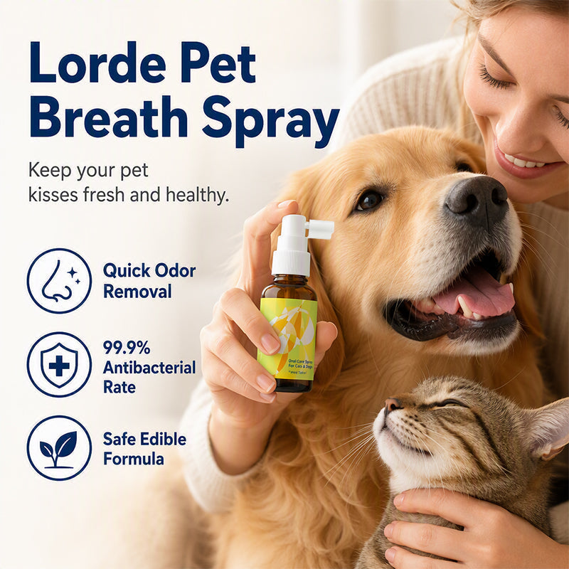 🐶🐱 50 % RABATT JETZT! 🌿 Atemfrischespray für Hunde und Katzen