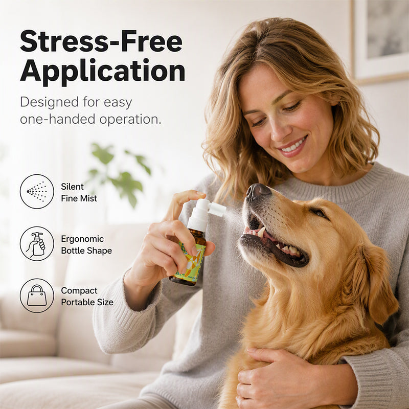 🐶🐱 50 % RABATT JETZT! 🌿 Atemfrischespray für Hunde und Katzen