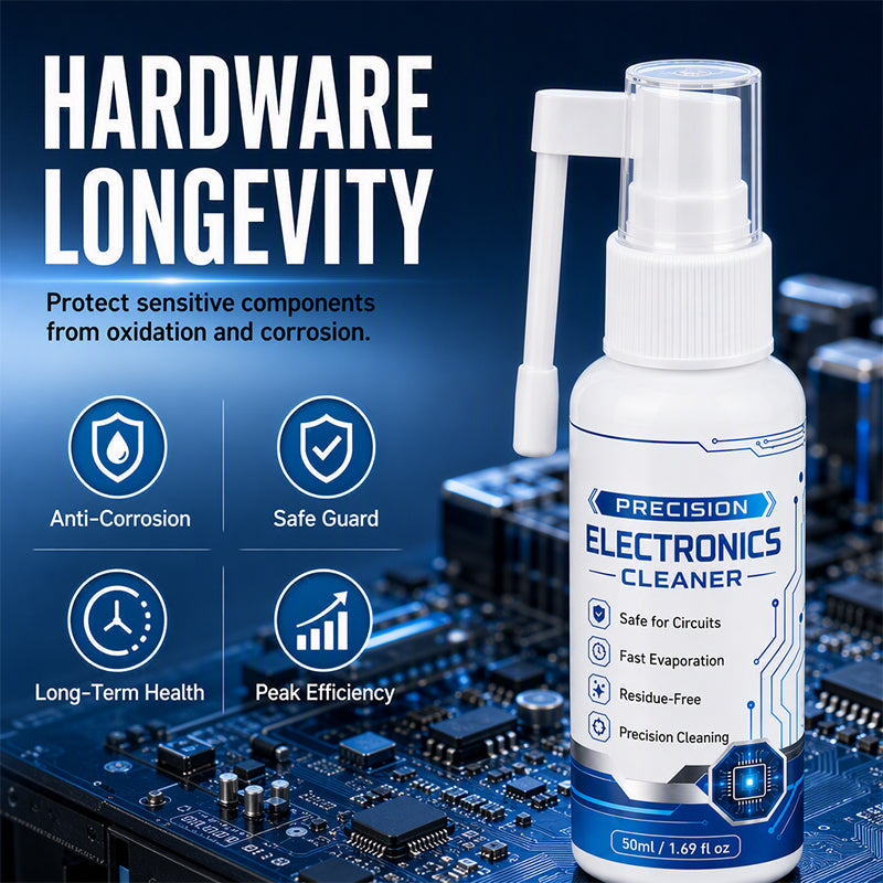 🔥🎁 2+1 GRATIS!!🥳💞 50K+ VERKAUFT! ⚡💨 Schnelltrocknendes Präzisions-Reinigungsspray für Elektronik