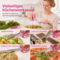 ⏳ 50% RABATT! ✂️ 5-Klingen-Kräuterschere – Mehrlagiger Küchen-Kräuterschneider | Schnell Schnittlauch, Petersilie, Frühlingszwiebeln & frische Kräuter hacken | Schnell, einfach & ohne Chaos