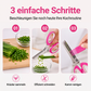 ⏳ 50% RABATT! ✂️ 5-Klingen-Kräuterschere – Mehrlagiger Küchen-Kräuterschneider | Schnell Schnittlauch, Petersilie, Frühlingszwiebeln & frische Kräuter hacken | Schnell, einfach & ohne Chaos
