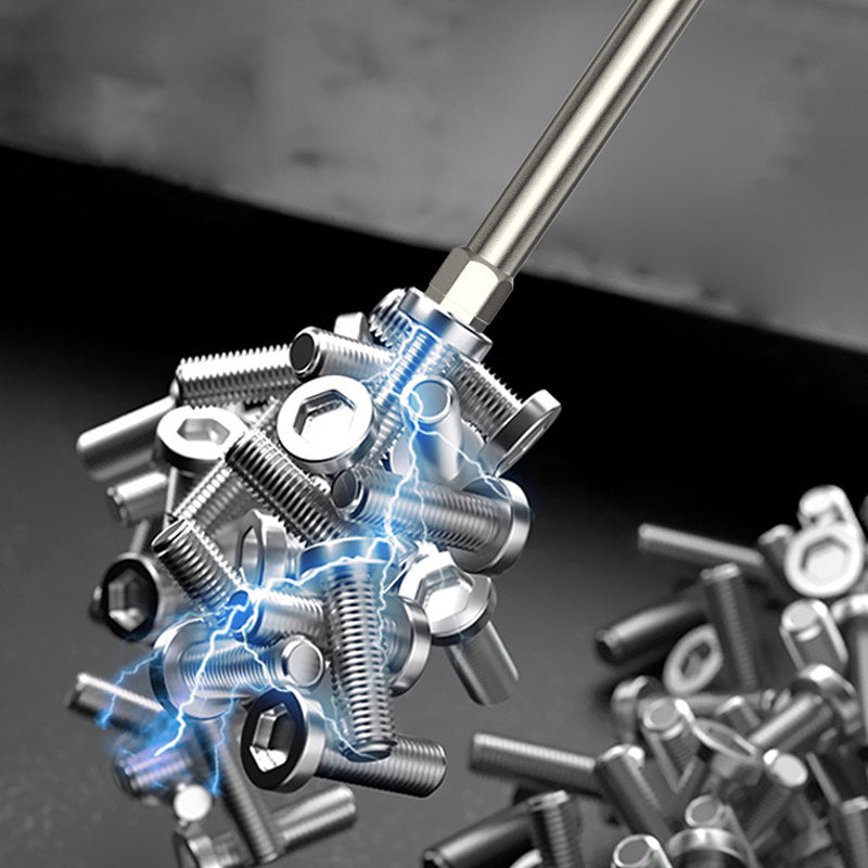 🔩 Magnetisches Sechskant-Bit-Set aus S2-Stahl | Für Bohrmaschine & Heimwerker DIY