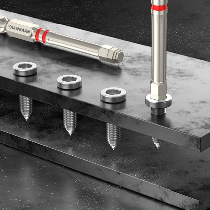 🔩 Magnetisches Sechskant-Bit-Set aus S2-Stahl | Für Bohrmaschine & Heimwerker DIY