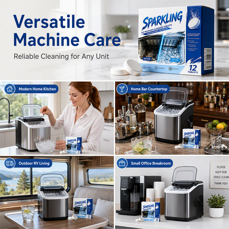 🔥🎁 2+1 GRATIS!!🥳💞 50K+ VERKAUFT! ⚡🧊Reinigungs- und Entkalkungstabletten für Eismaschinen